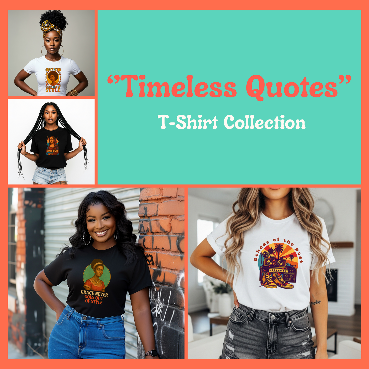 Timeless Quotes T-Shirt Collection β Inspiring & Elegant Graphic Tees