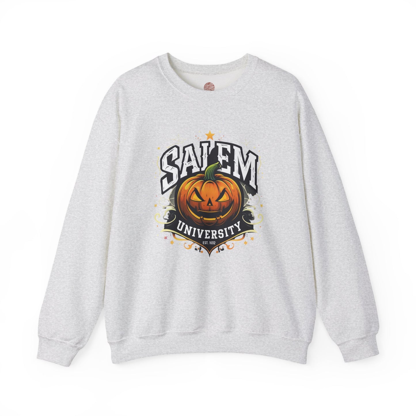 Salem University Jack-O’-Lantern – Unisex Gildan Heavy Blend Crewneck Sweatshirt