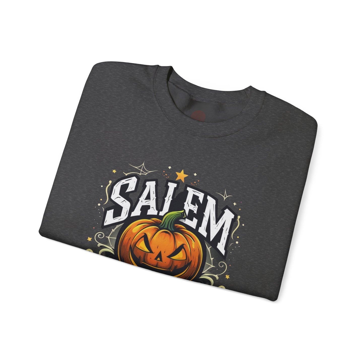 Salem University Jack-O’-Lantern – Unisex Gildan Heavy Blend Crewneck Sweatshirt