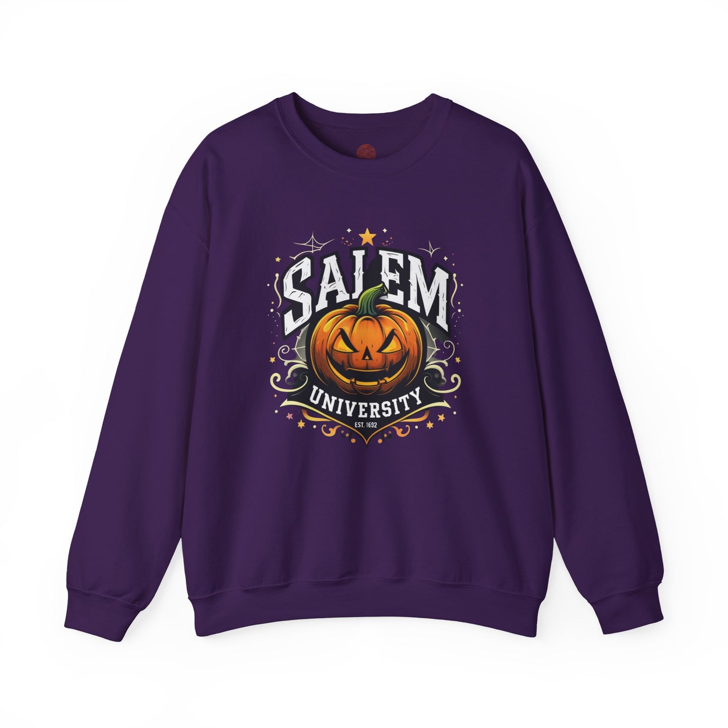 Salem University Jack-O’-Lantern – Unisex Gildan Heavy Blend Crewneck Sweatshirt