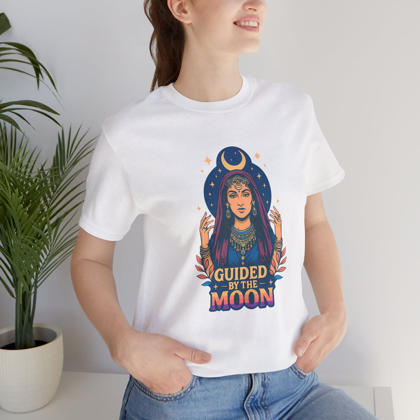 Moon Phase Unisex Tee, Celestial Graphic Shirt, Astrology Top, Mystical Moon Lover Gift, Witchy T-Shirt, Lunar Cycle Shirt, Spiritual