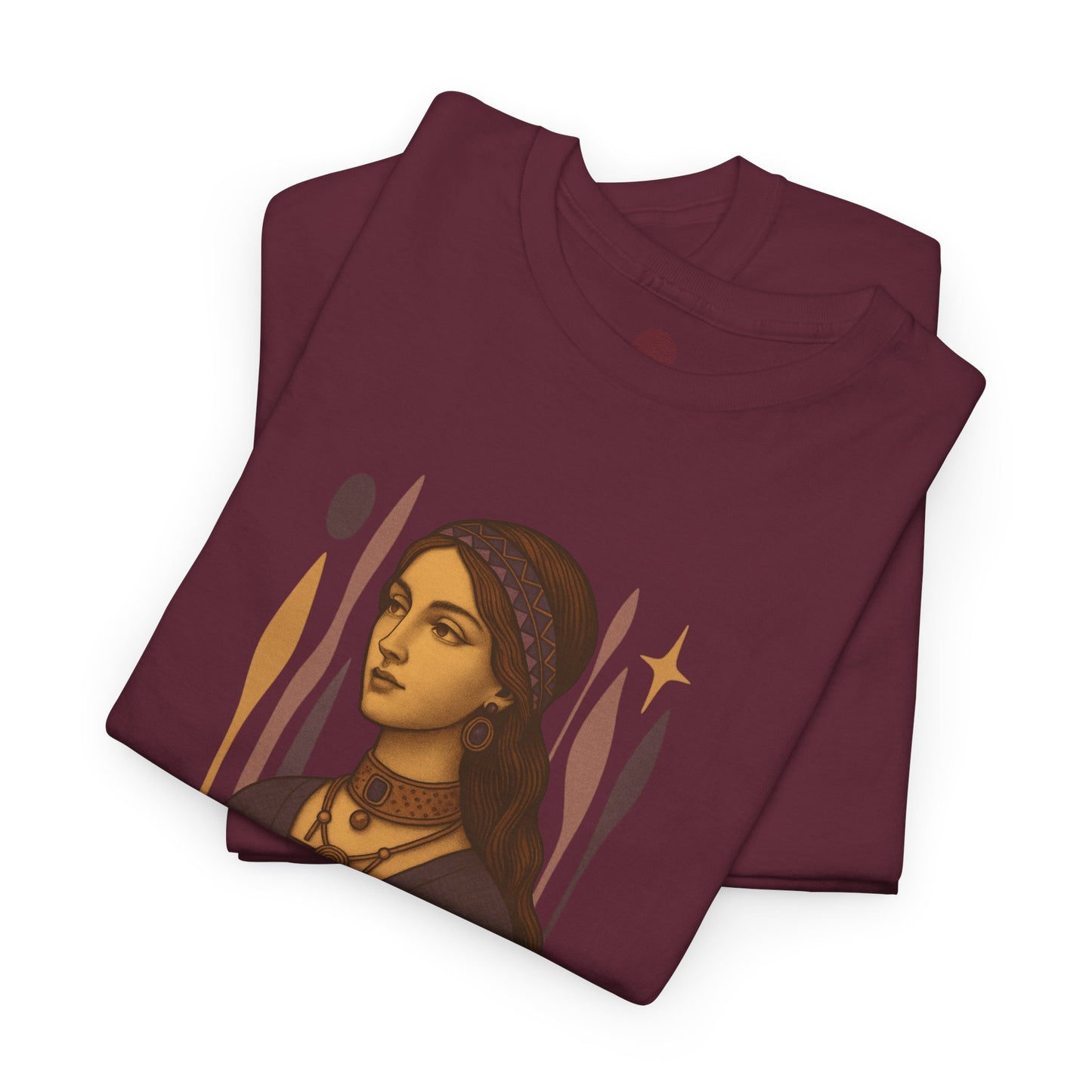 Vintage Mystic Woman Stillness Speaks T-Shirt, Retro Boho Aesthetic Top, Spiritual Graphic Tee, Mindfulness Yoga Gift, Unisex Heavy Cotton