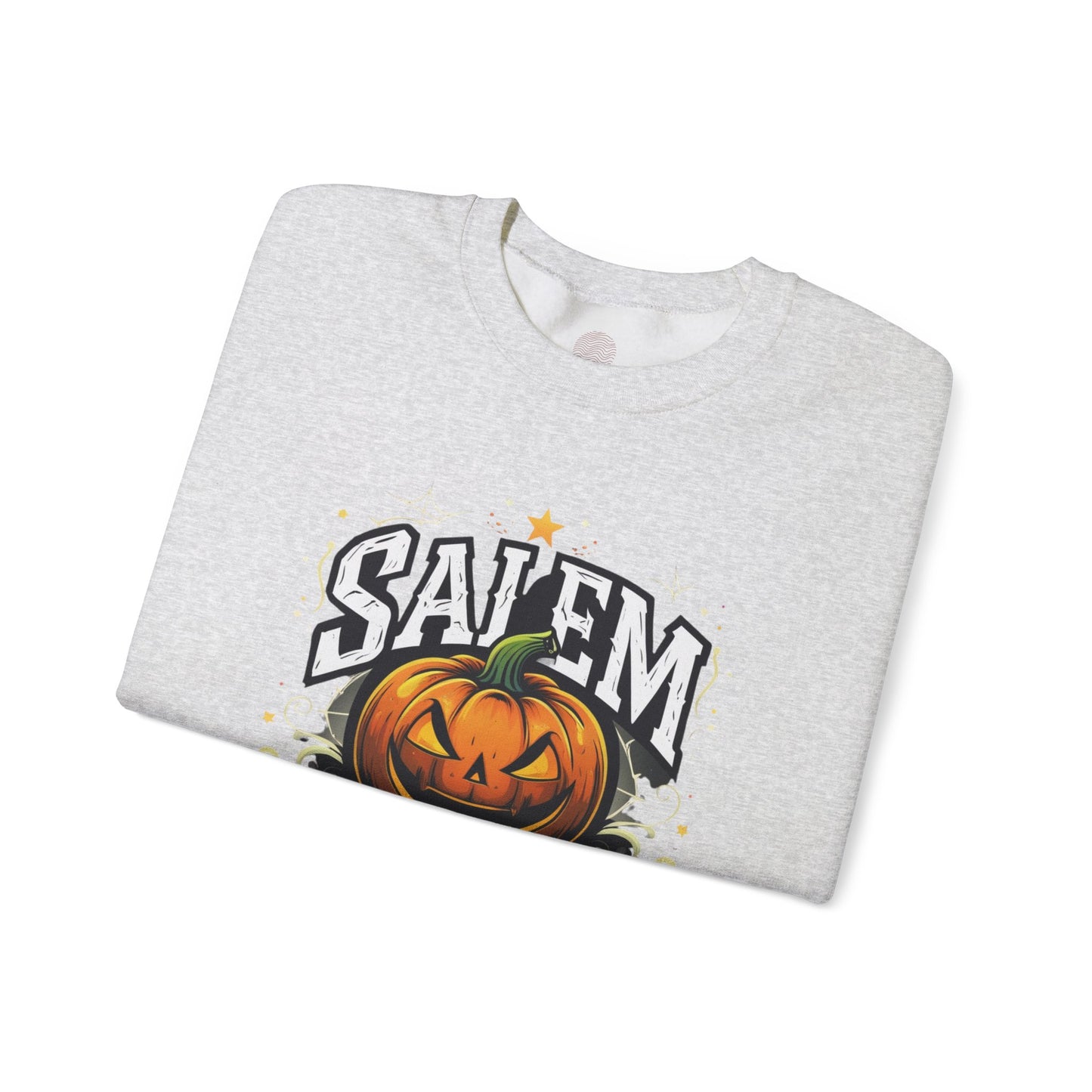 Salem University Jack-O’-Lantern – Unisex Gildan Heavy Blend Crewneck Sweatshirt