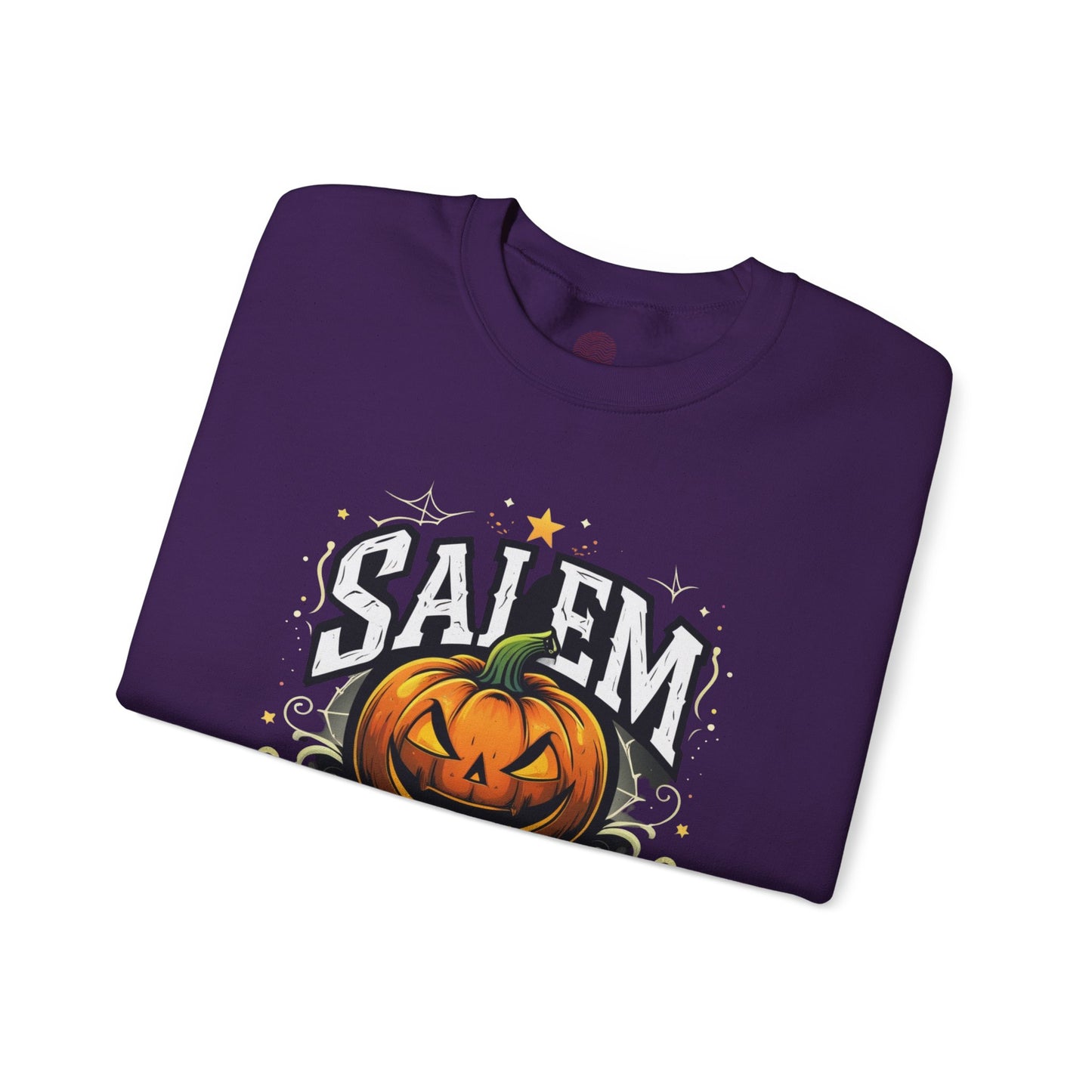 Salem University Jack-O’-Lantern – Unisex Gildan Heavy Blend Crewneck Sweatshirt