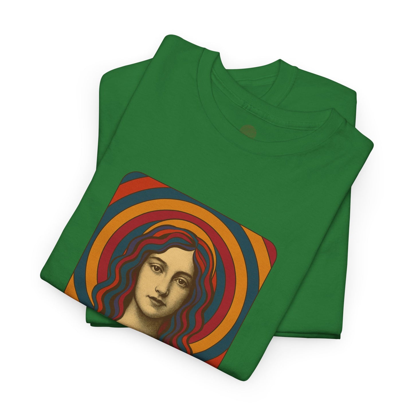 Stillness Speaks Unisex Heavy Cotton Tee, Psychedelic Retro Graphic Shirt, Spiritual Boho Aesthetic Top, Vintage 70s Trippy Tshirt,