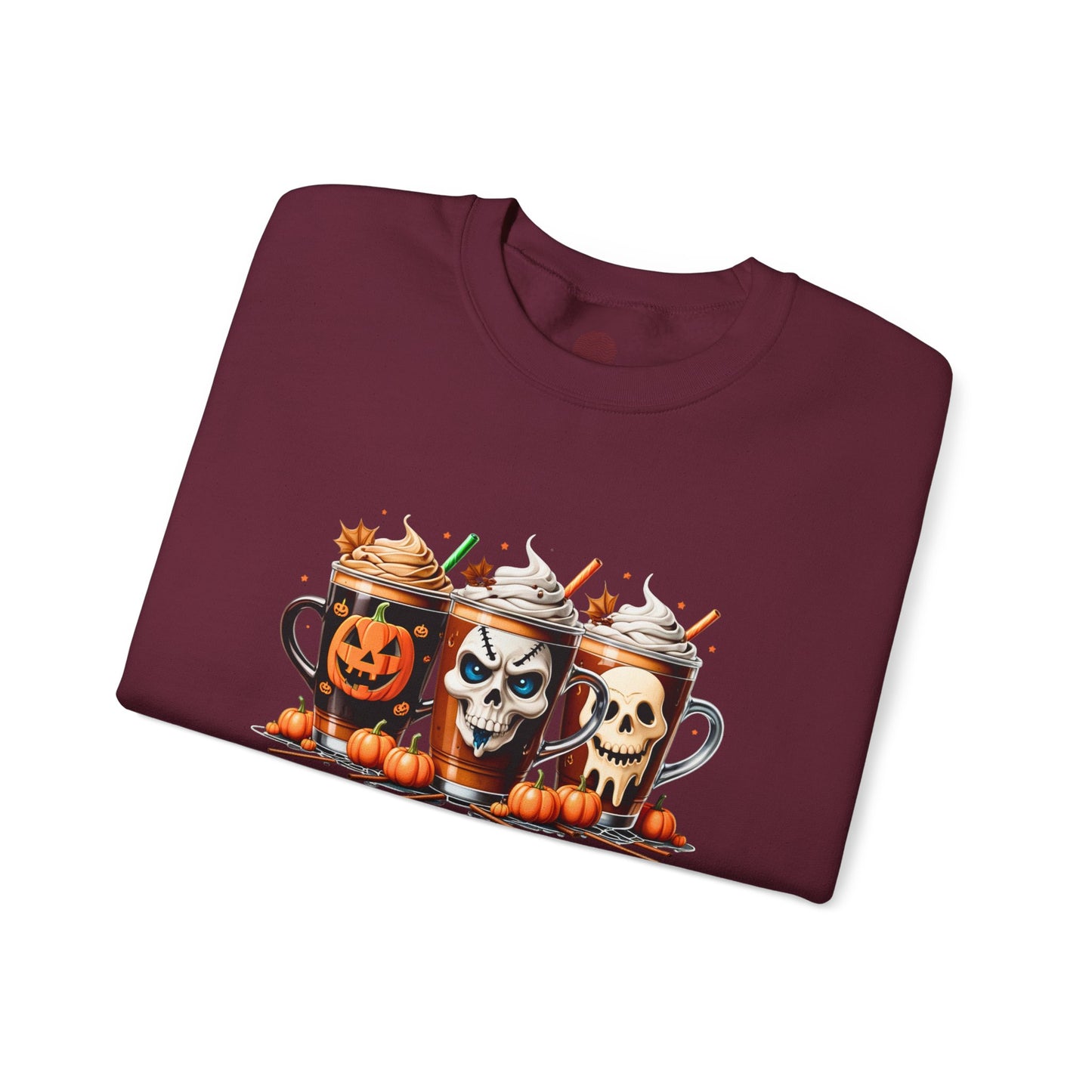 Stay Spooky Halloween Sweatshirt – Unisex Gildan Heavy Blend Crewneck Pullover