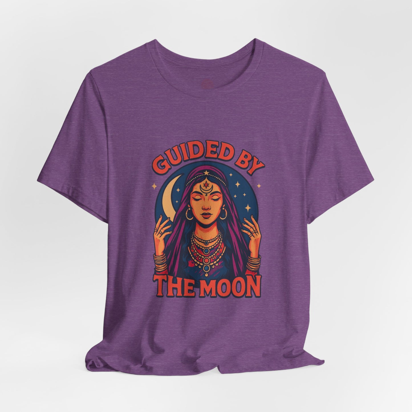 Moon Phase Unisex Tee, Lunar Astrology T-Shirt, Celestial Graphic Top, Mystical Moon Lovers Gift, Witchy Short Sleeve Shirt, Spiritual