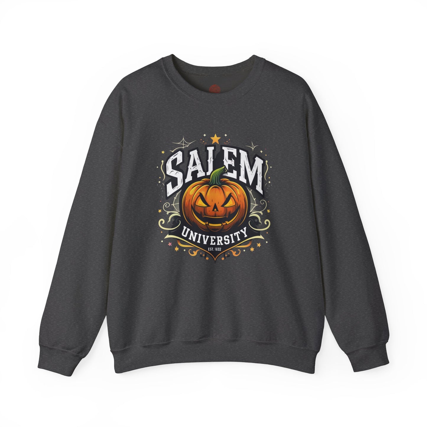 Salem University Jack-O’-Lantern – Unisex Gildan Heavy Blend Crewneck Sweatshirt