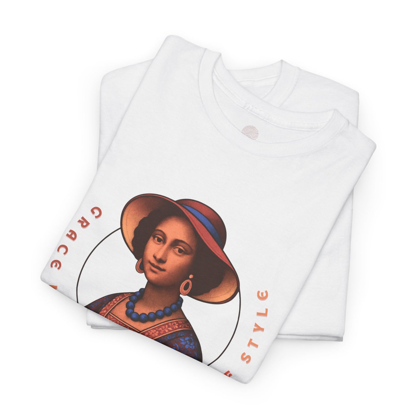 Grace Never Goes Out of Style Gildan 5000 Shirt, Vintage Renaissance Woman Graphic Tee, Inspirational Quote T Shirt, Retro Art Gift