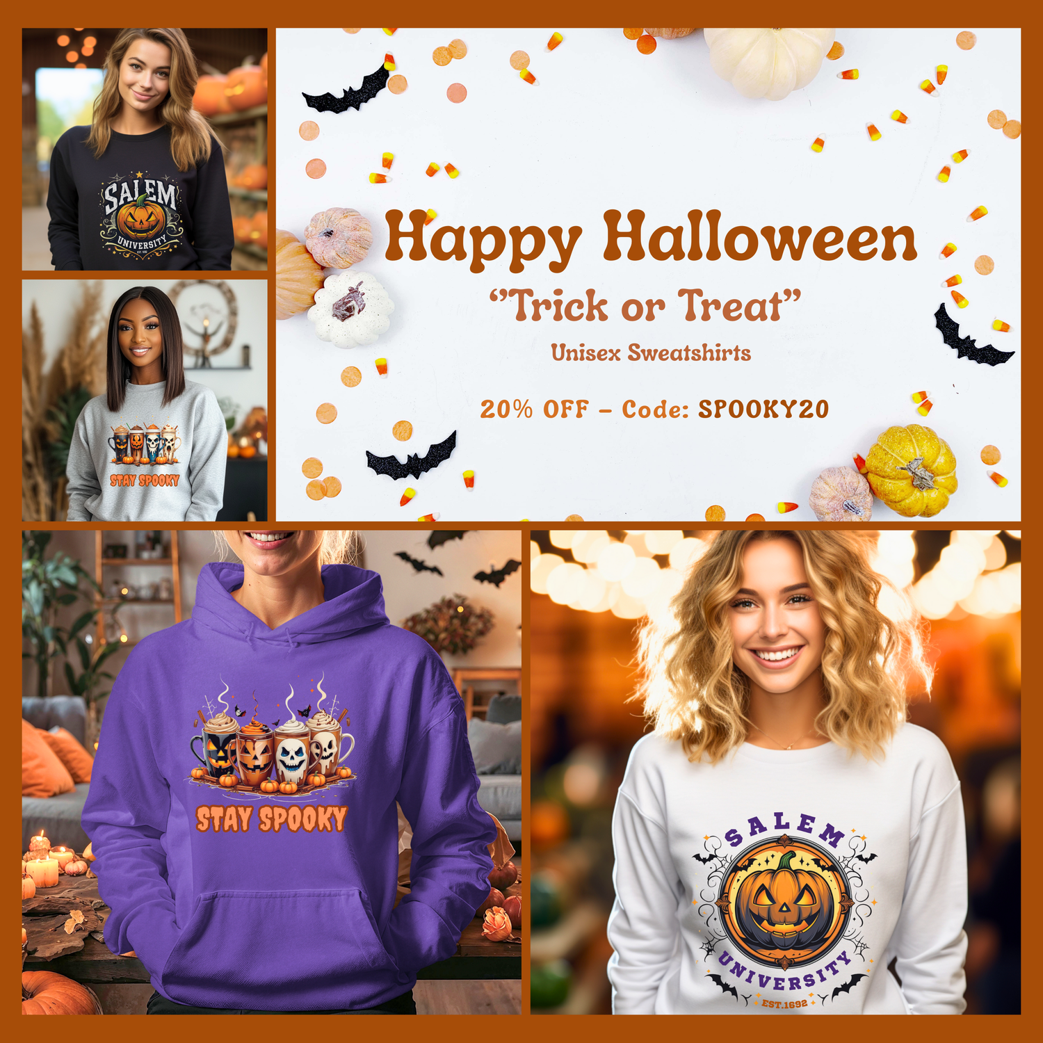 Halloween Sweatshirts & Hoodies
