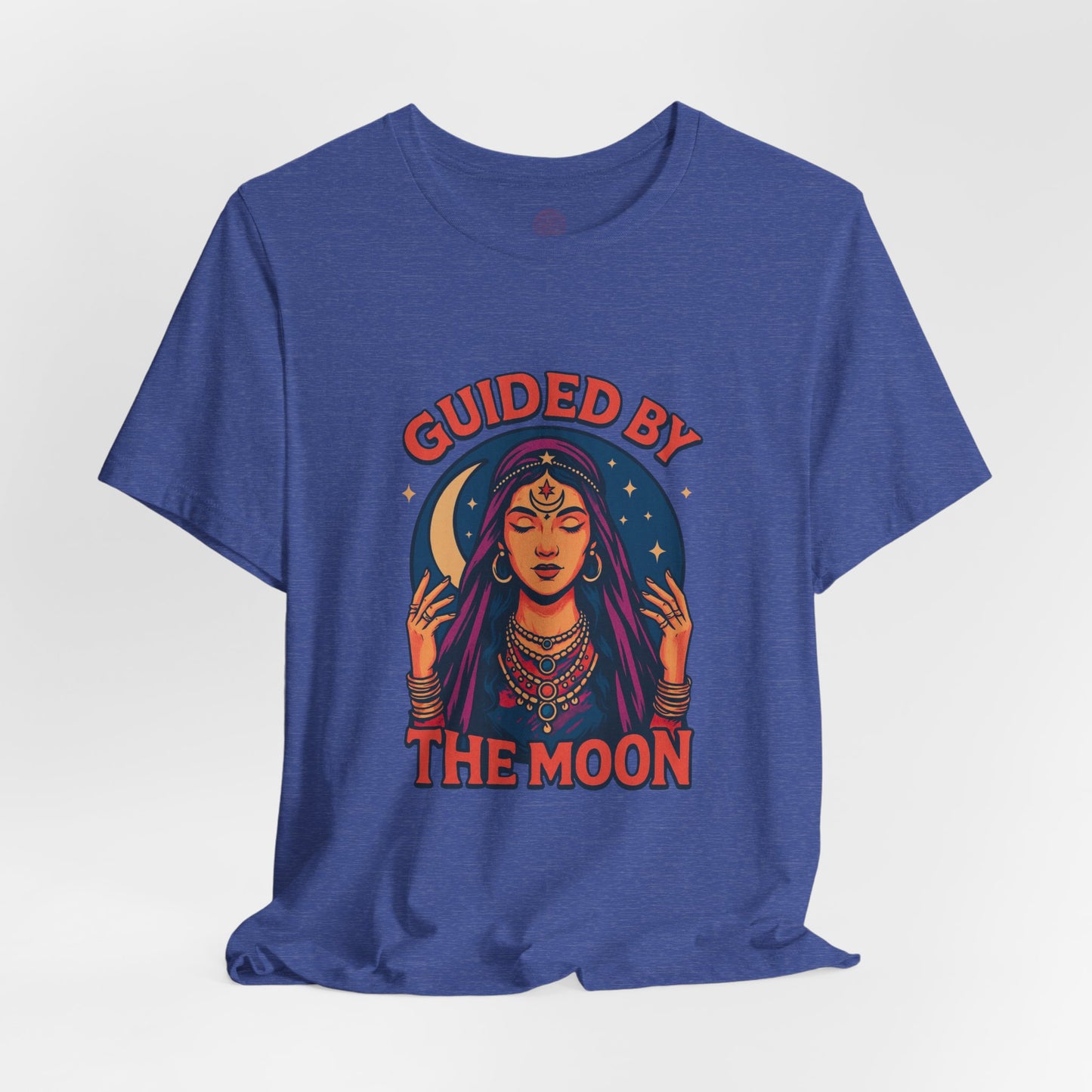 Moon Phase Unisex Tee, Lunar Astrology T-Shirt, Celestial Graphic Top, Mystical Moon Lovers Gift, Witchy Short Sleeve Shirt, Spiritual