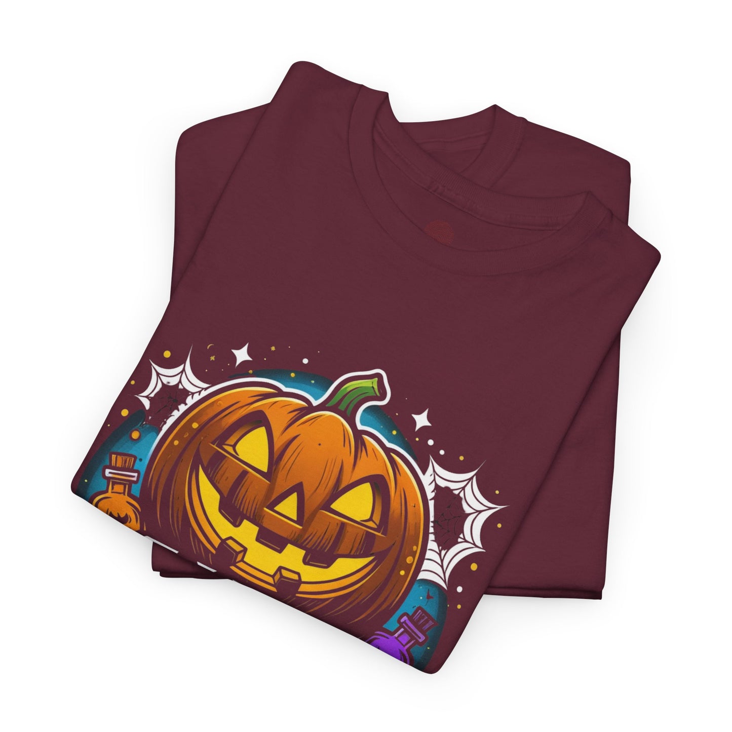 Salem University Halloween Shirt | Funny Witch Pumpkin Graphic Tee | Spooky Witchcraft Unisex T-Shirt | Vintage Halloween Party Top