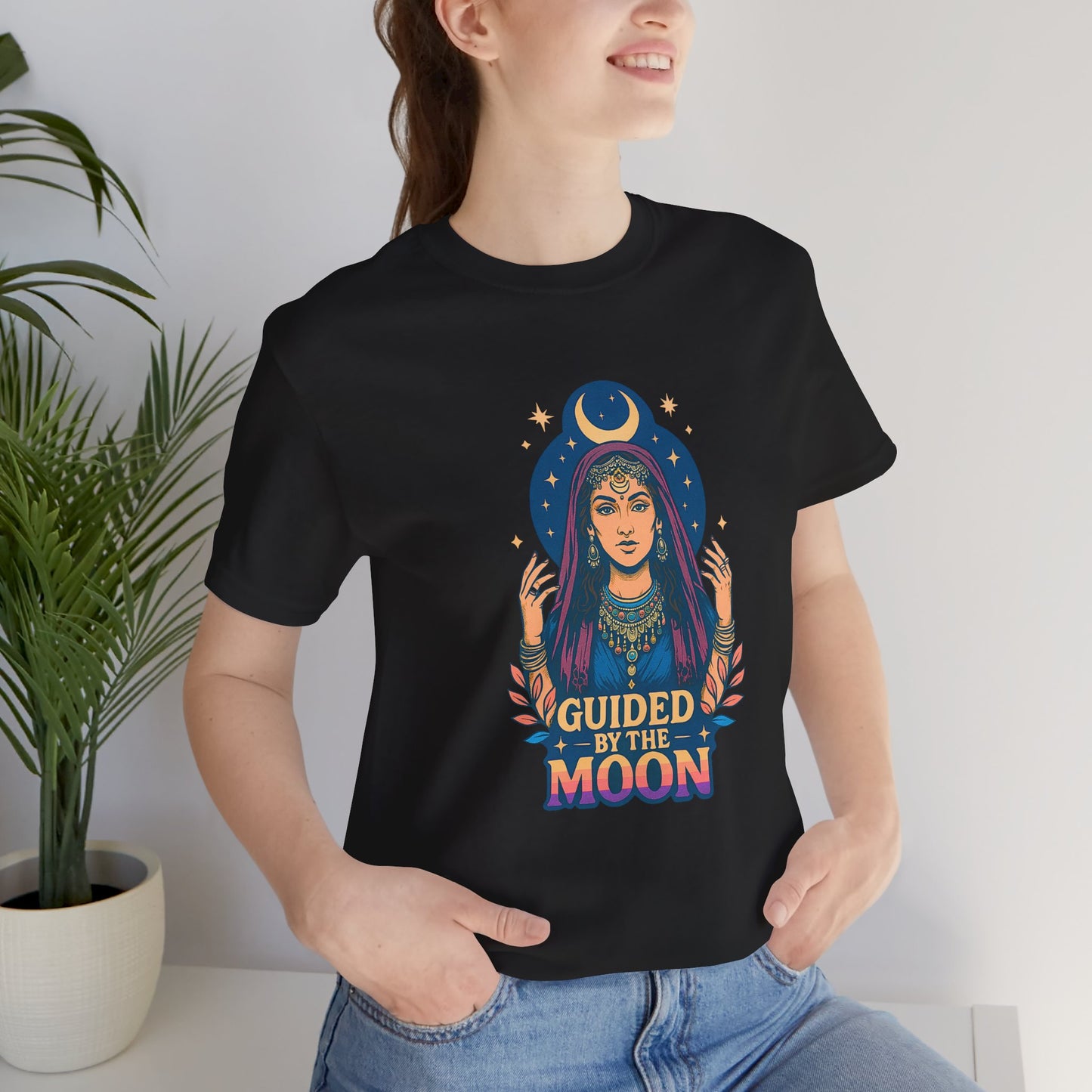 Moon Phase Unisex Tee, Celestial Graphic Shirt, Astrology Top, Mystical Moon Lover Gift, Witchy T-Shirt, Lunar Cycle Shirt, Spiritual