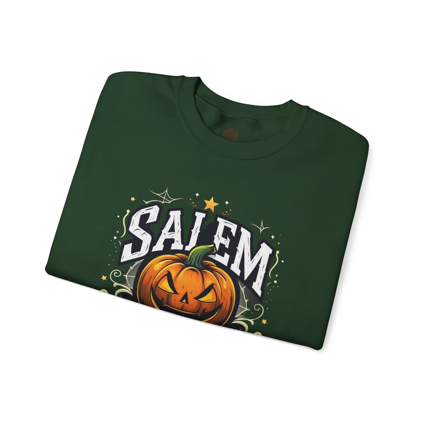 Salem University Jack-O’-Lantern – Unisex Gildan Heavy Blend Crewneck Sweatshirt
