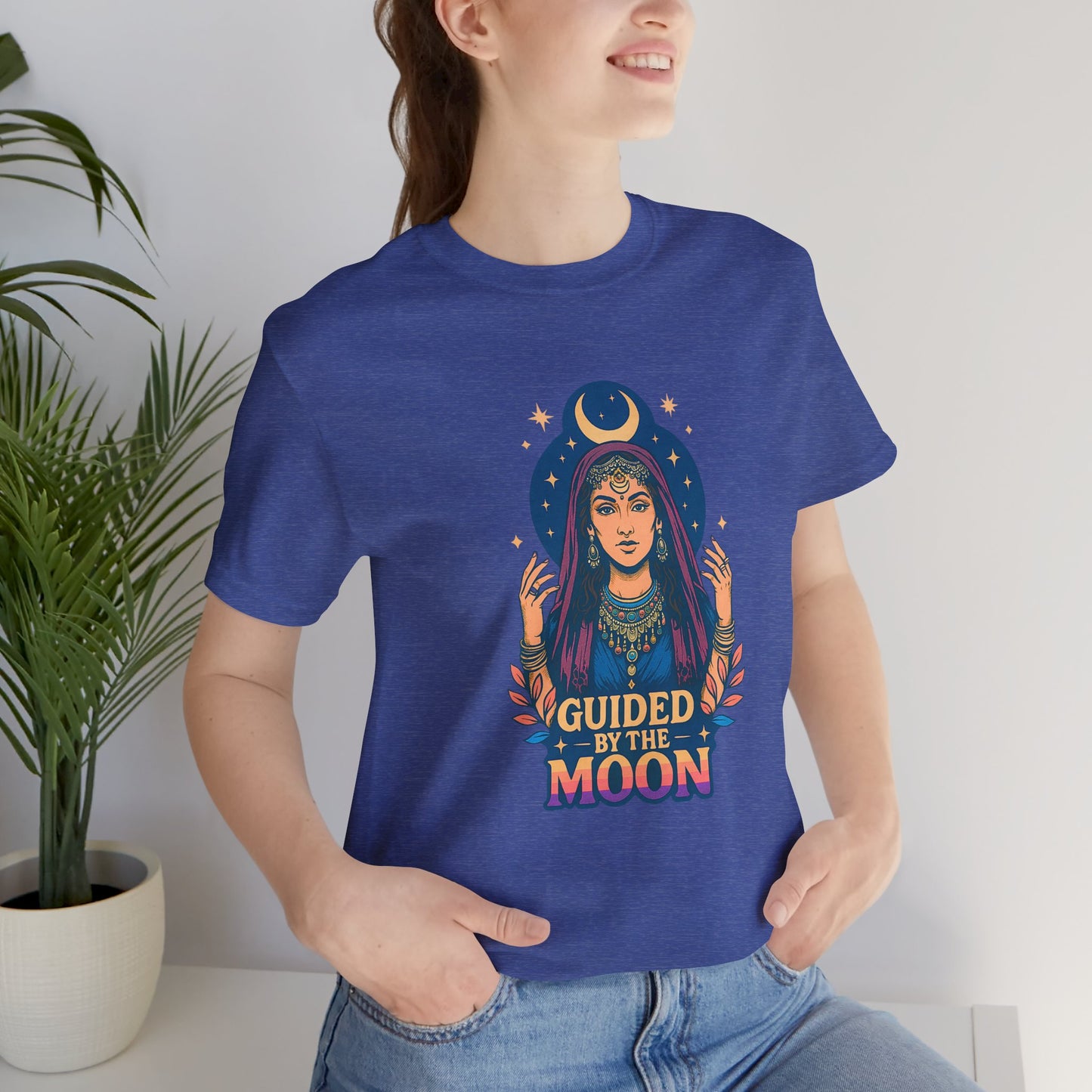 Moon Phase Unisex Tee, Celestial Graphic Shirt, Astrology Top, Mystical Moon Lover Gift, Witchy T-Shirt, Lunar Cycle Shirt, Spiritual