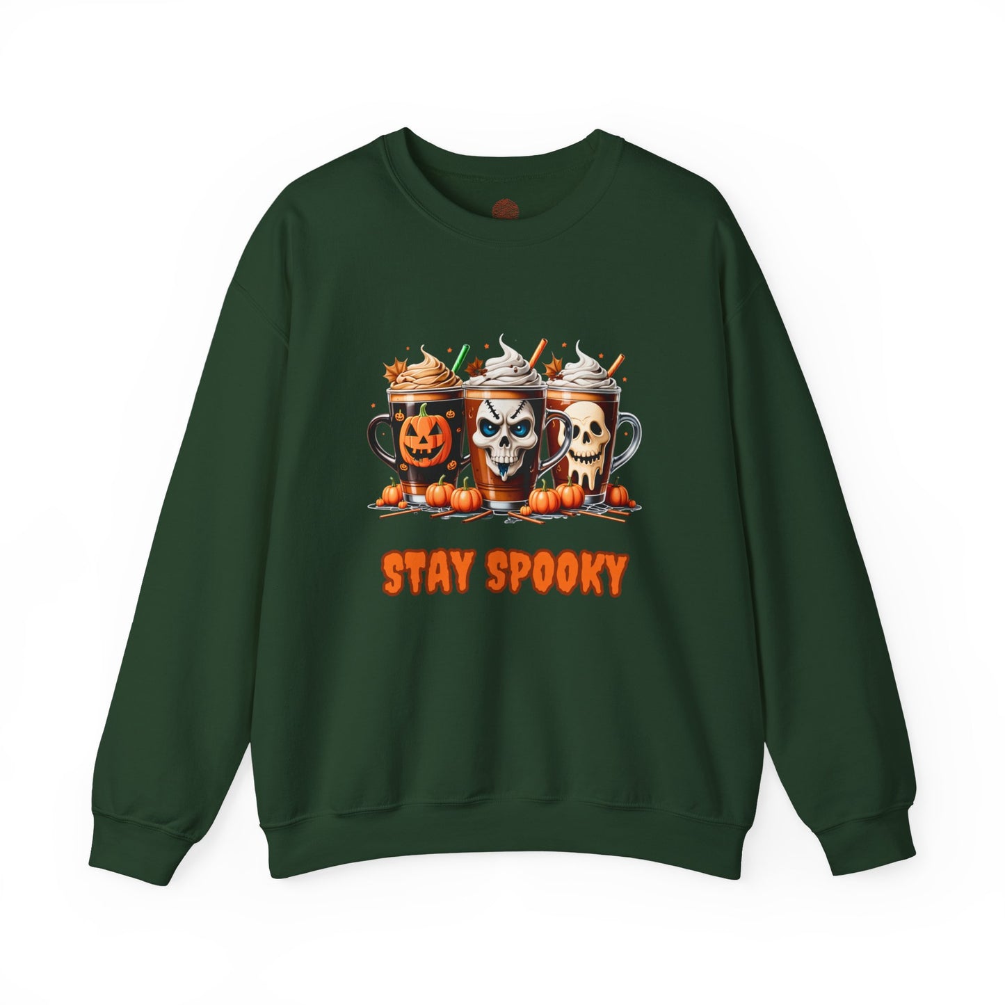 Stay Spooky Halloween Sweatshirt – Unisex Gildan Heavy Blend Crewneck Pullover
