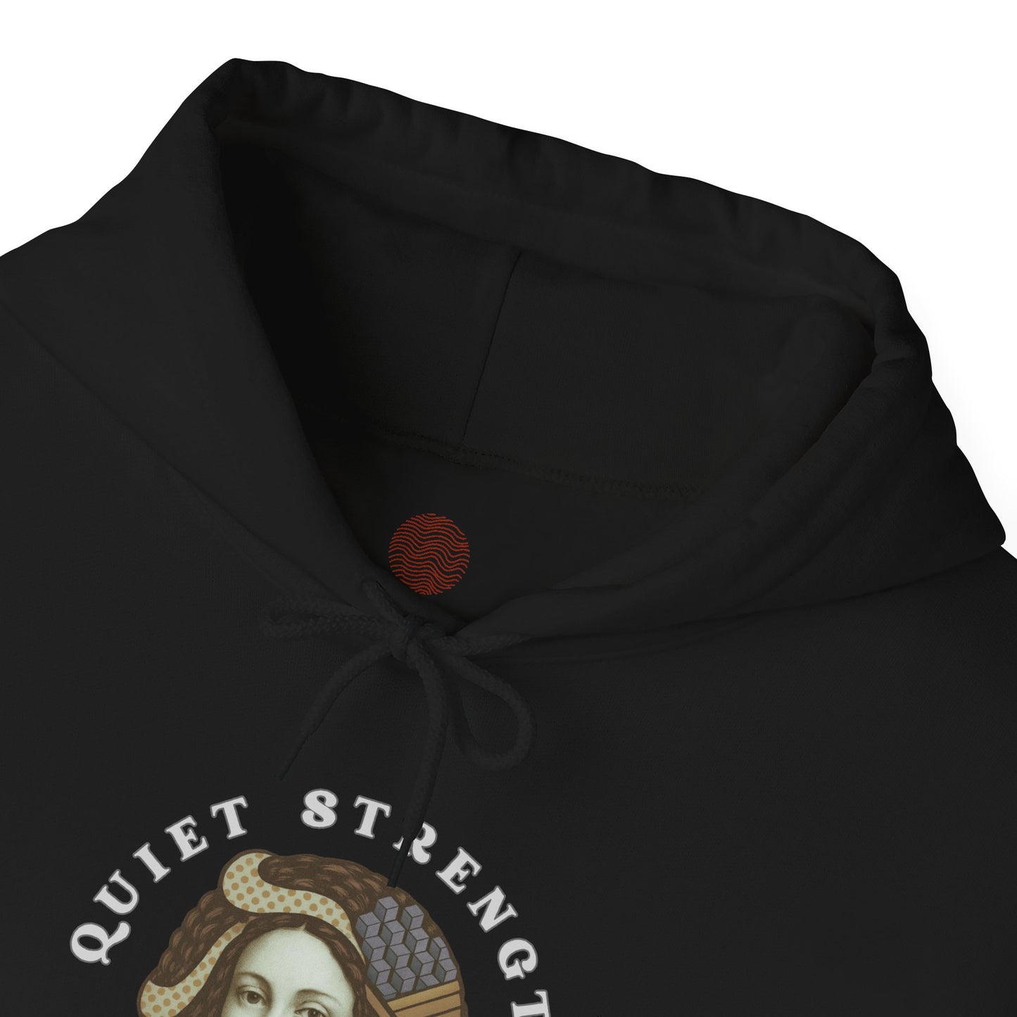Quiet Strength Loud Beauty Unisex Hoodie, Gildan 18500 Sweatshirt, Feminist Empowerment Pullover, Retro Art Style Hooded Jumper, Graphic