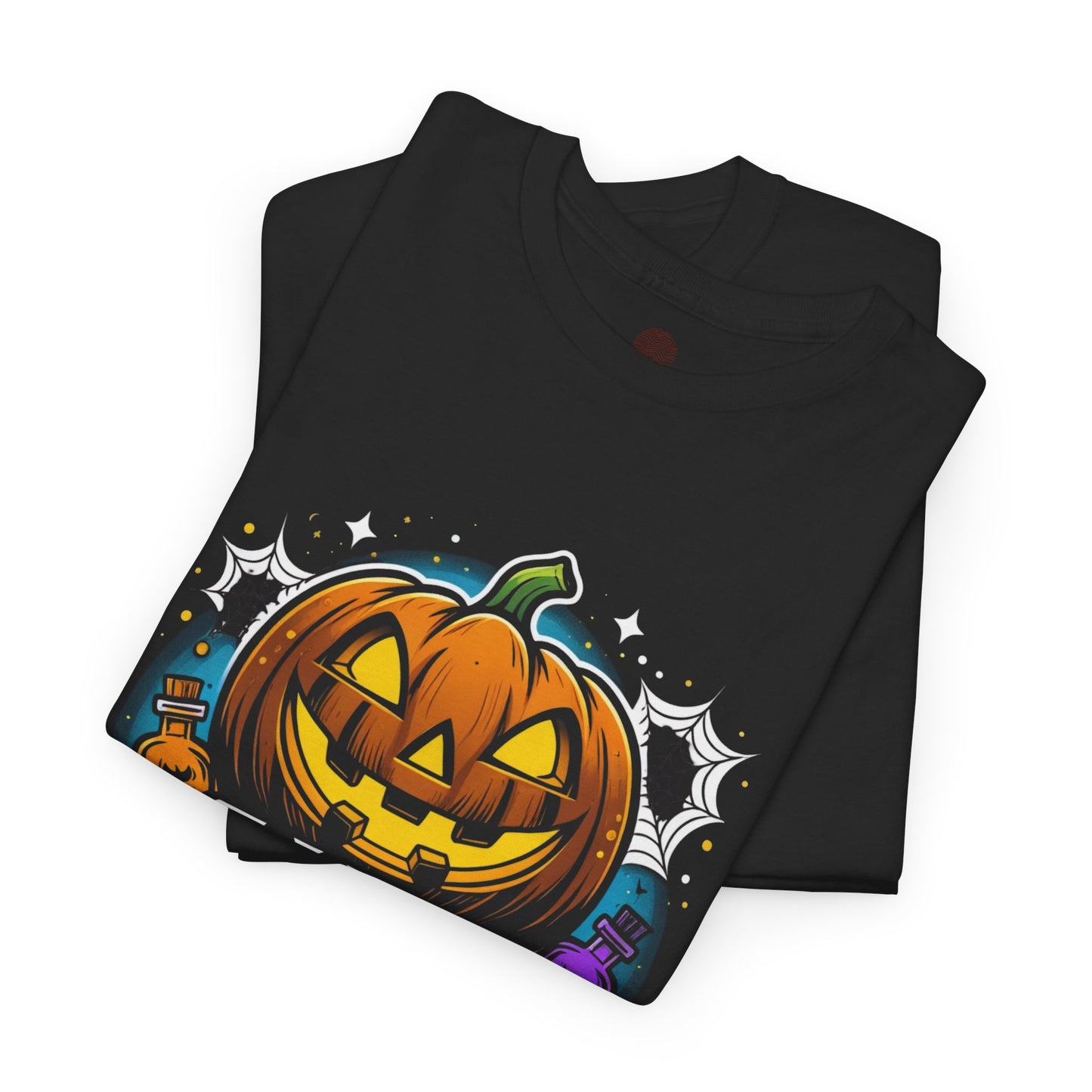 Salem University Halloween Shirt | Funny Witch Pumpkin Graphic Tee | Spooky Witchcraft Unisex T-Shirt | Vintage Halloween Party Top