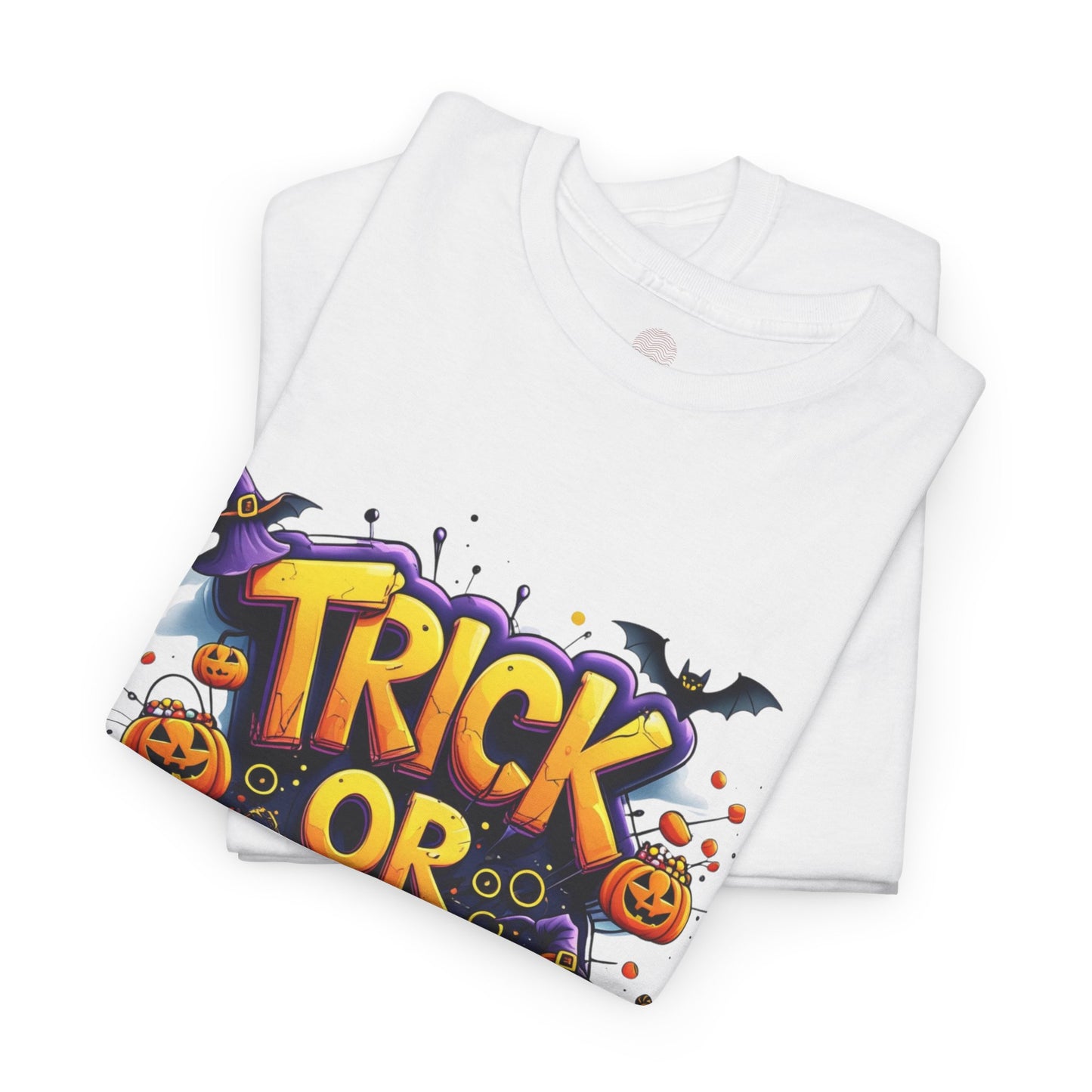 Trick or Yeet Halloween Shirt | Funny Witch Pumpkin Graphic Tee | Spooky Unisex Costume T-Shirt | Trendy Halloween Party Top