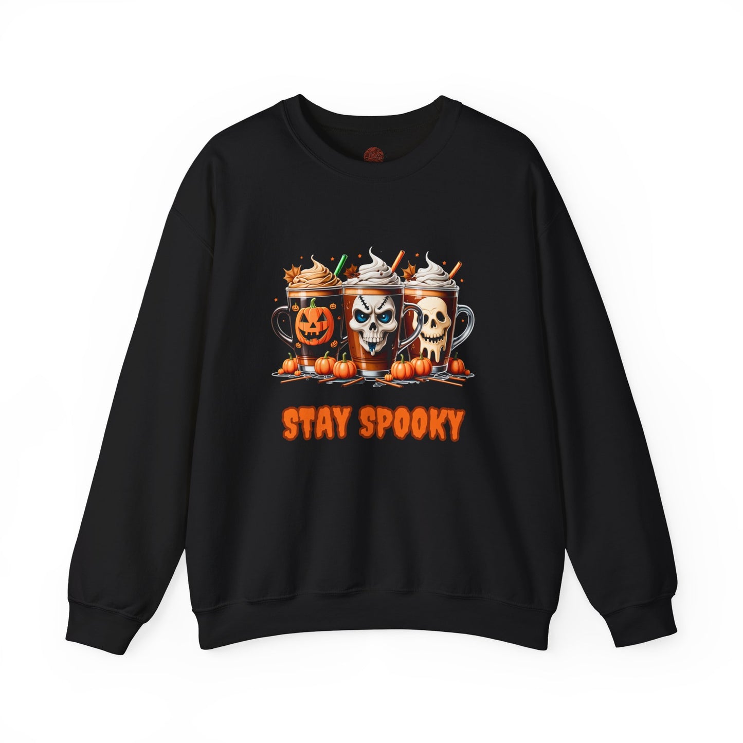 Stay Spooky Halloween Sweatshirt – Unisex Gildan Heavy Blend Crewneck Pullover