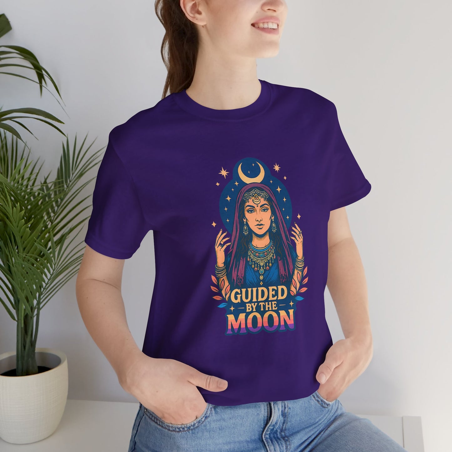 Moon Phase Unisex Tee, Celestial Graphic Shirt, Astrology Top, Mystical Moon Lover Gift, Witchy T-Shirt, Lunar Cycle Shirt, Spiritual