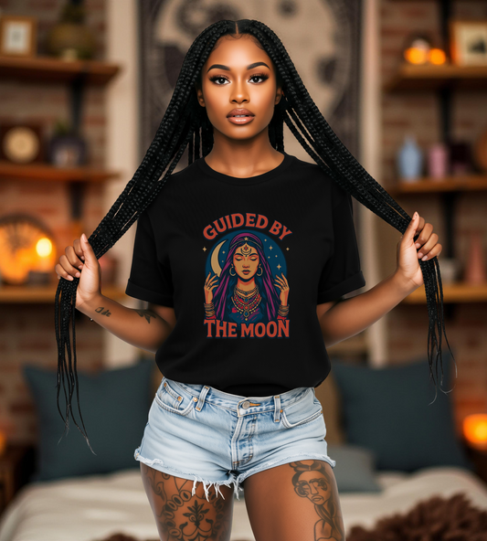Moon Phase Unisex Tee, Lunar Astrology T-Shirt, Celestial Graphic Top, Mystical Moon Lovers Gift, Witchy Short Sleeve Shirt, Spiritual