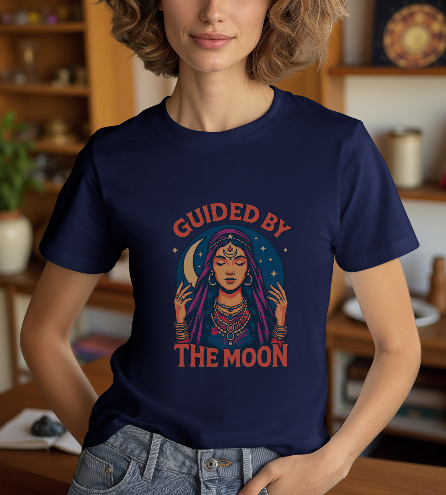 Moon Phase Unisex Tee, Lunar Astrology T-Shirt, Celestial Graphic Top, Mystical Moon Lovers Gift, Witchy Short Sleeve Shirt, Spiritual