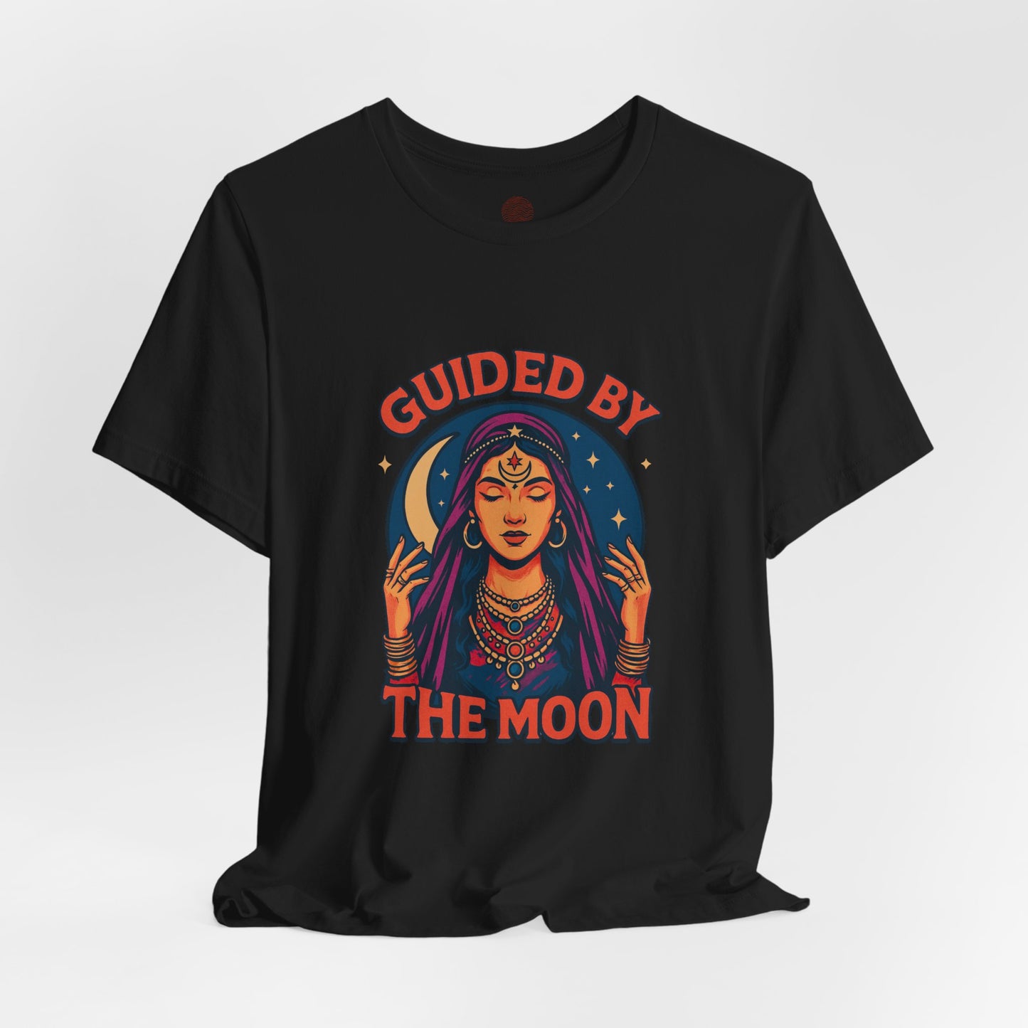 Moon Phase Unisex Tee, Lunar Astrology T-Shirt, Celestial Graphic Top, Mystical Moon Lovers Gift, Witchy Short Sleeve Shirt, Spiritual