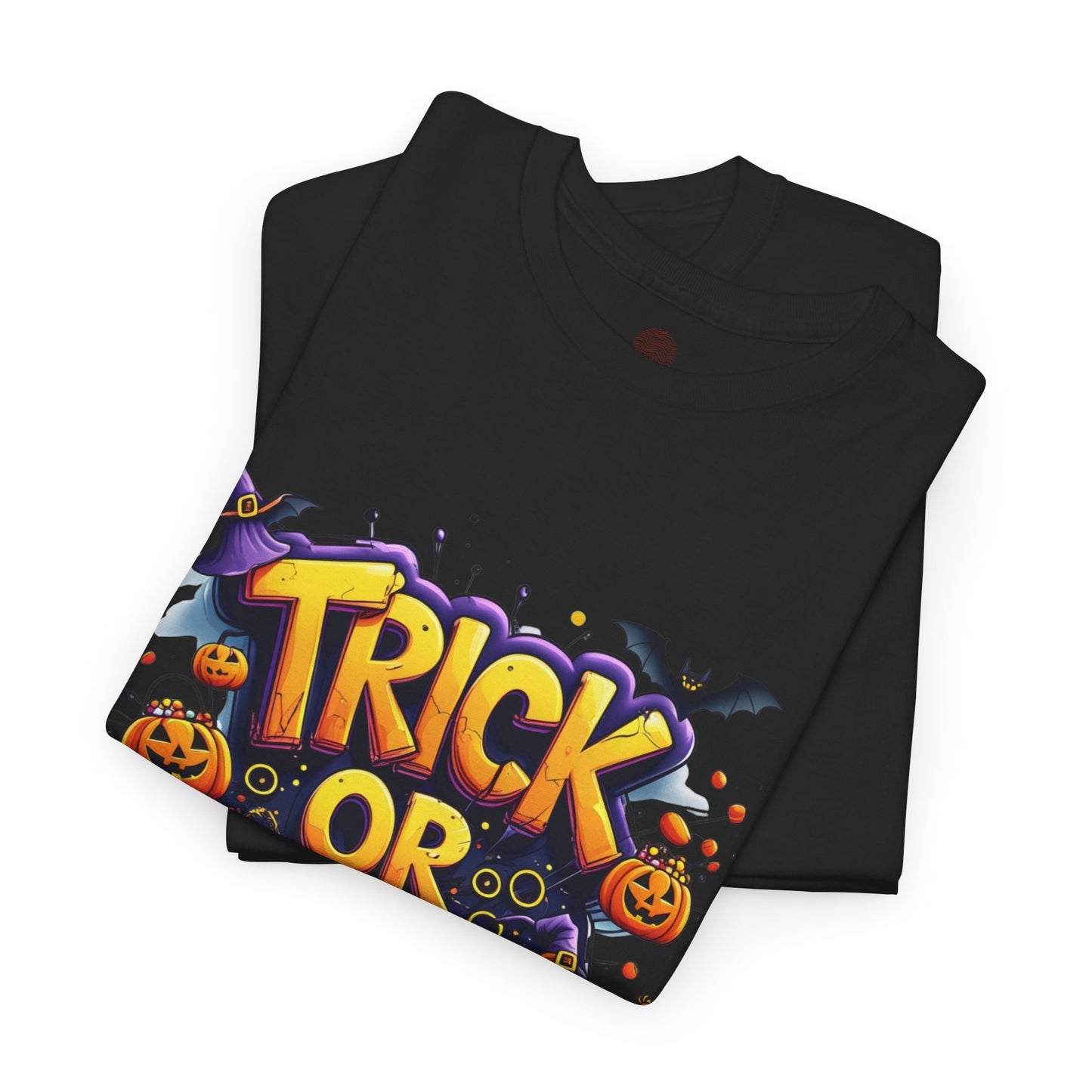 Trick or Yeet Halloween Shirt | Funny Witch Pumpkin Graphic Tee | Spooky Unisex Costume T-Shirt | Trendy Halloween Party Top