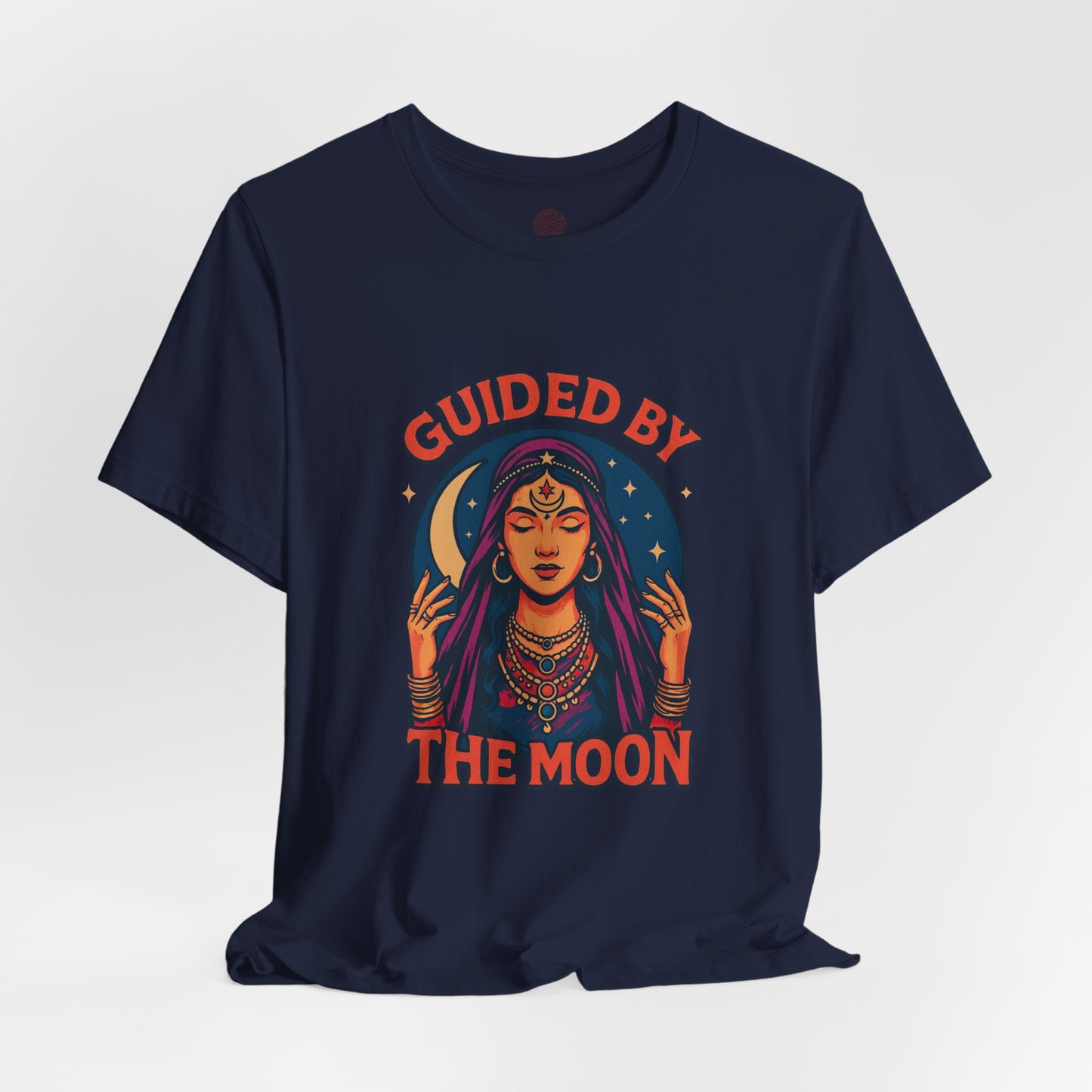 Moon Phase Unisex Tee, Lunar Astrology T-Shirt, Celestial Graphic Top, Mystical Moon Lovers Gift, Witchy Short Sleeve Shirt, Spiritual