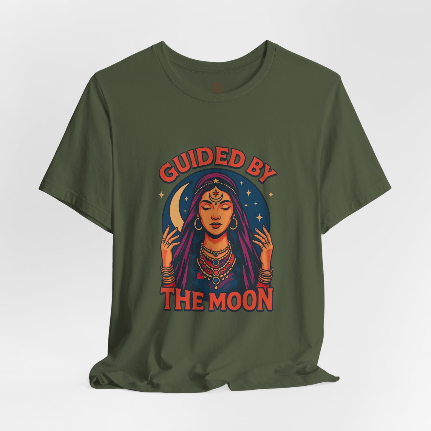Moon Phase Unisex Tee, Lunar Astrology T-Shirt, Celestial Graphic Top, Mystical Moon Lovers Gift, Witchy Short Sleeve Shirt, Spiritual