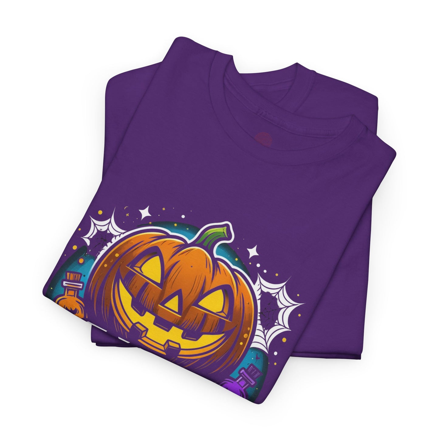 Salem University Halloween Shirt | Funny Witch Pumpkin Graphic Tee | Spooky Witchcraft Unisex T-Shirt | Vintage Halloween Party Top